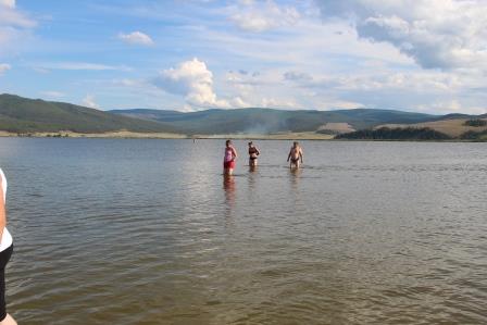 Соленое озеро возле с.Суво, Баргузинская долина